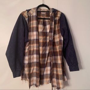 Vintage sweater flannel